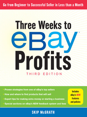 cover image of Three Weeks to eBay&#174; Profits